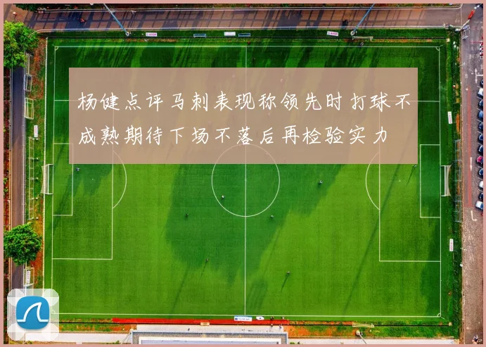 杨健点评马刺表现称领先时打球不成熟期待下场不落后再检验实力